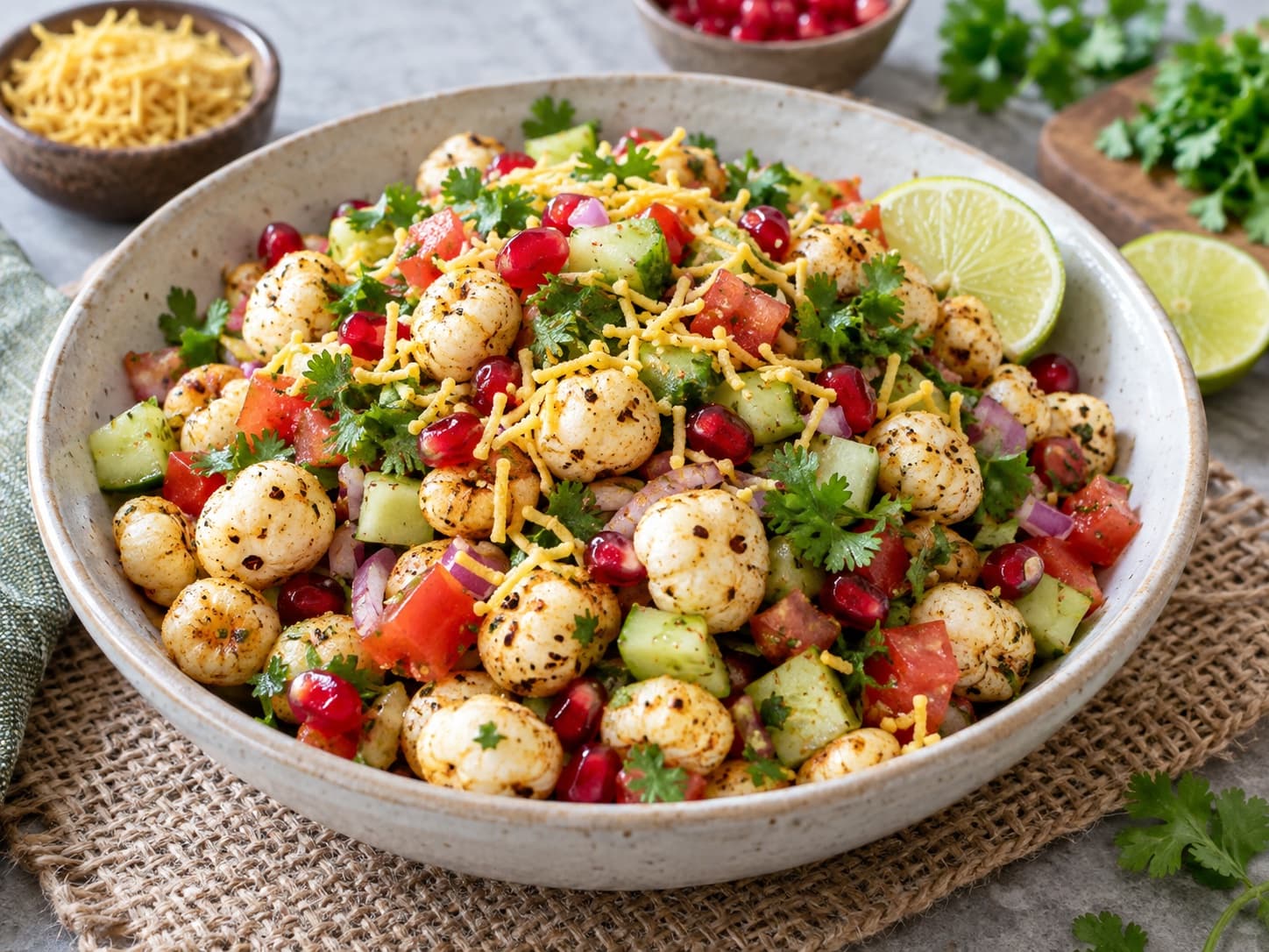 Five-Minute Makhana Chaat