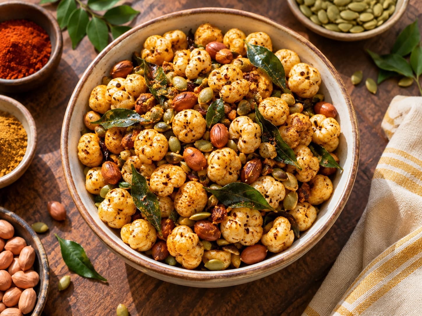 Masala Makhana Trail Mix